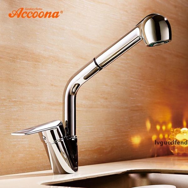accoona kitchen faucets 360 rotate pull out single hole ceramic plate contemporary kitchen faucet sink cold/water a5410 t200423
accoona kitchen faucets 360 rotate pull out single hole ceramic plate contemporary kitchen faucet sink cold/water a5410 t200423