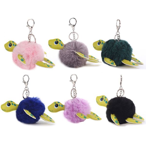cute turtle ball fake fur pompom keychain for womens bag cars soft pom pom fluffy key chains keyring pendant porte clef charm, Silver
cute turtle ball fake fur pompom keychain for womens bag cars soft pom pom fluffy key chains keyring pendant porte clef charm, Silver