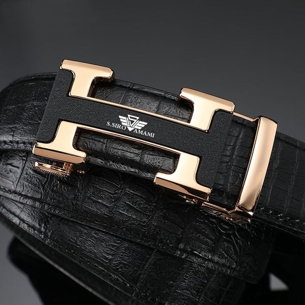 vbkel high-end crocodile pattern automatic buckle belt coat men's business double-sided layer cowhide casual letter trousers belt tr, Black;brown
vbkel high-end crocodile pattern automatic buckle belt coat men's business double-sided layer cowhide casual letter trousers belt tr, Black;brown
