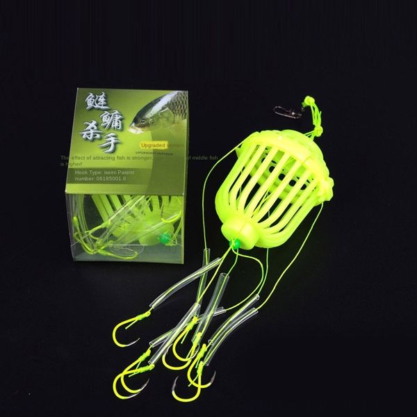 sv133 gear accessories silver carp fishing group accessories luminous luminous iseni explosion hook waterfishing group anti-twining silver
sv133 gear accessories silver carp fishing group accessories luminous luminous iseni explosion hook waterfishing group anti-twining silver