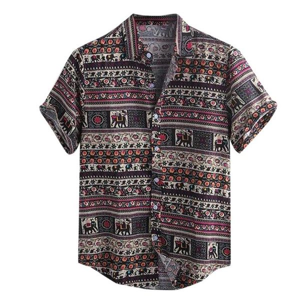 mens cotton linen shirt summer buttons short sleeve casual printed hawaiian single-breasted turndown collar daily blouse top, White;black
mens cotton linen shirt summer buttons short sleeve casual printed hawaiian single-breasted turndown collar daily blouse top, White;black