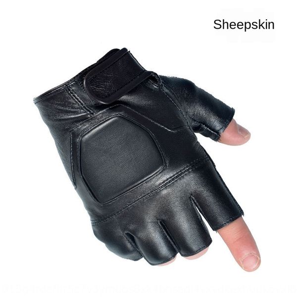 ufmvi men's and women's genuine sheepskin outdoor sports exercise gloves classic half finger riding outdoor sports fitness exercis, Black
ufmvi men's and women's genuine sheepskin outdoor sports exercise gloves classic half finger riding outdoor sports fitness exercis, Black