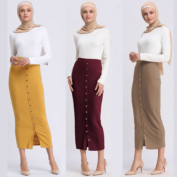 plus size faldas mujer moda 2019 jupe femme abaya muslim women high waist button bodycon skirt long islamic skirts clothing
plus size faldas mujer moda 2019 jupe femme abaya muslim women high waist button bodycon skirt long islamic skirts clothing