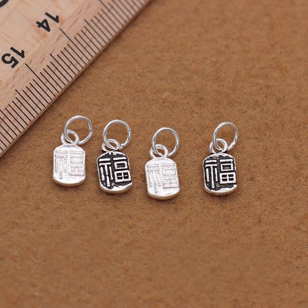 fu brand s925 sterling silver silver jewelry pendant handmade pendant diy accessories diy accessories beads material
fu brand s925 sterling silver silver jewelry pendant handmade pendant diy accessories diy accessories beads material