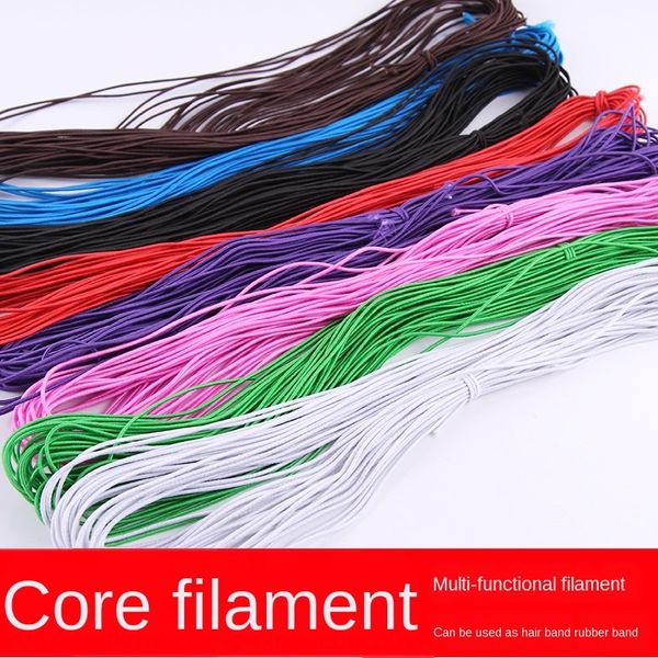1.2mm bag core bracelet elastic manual beads wear beads bracelet necklace elastic thread head rope thread, Silver
1.2mm bag core bracelet elastic manual beads wear beads bracelet necklace elastic thread head rope thread, Silver