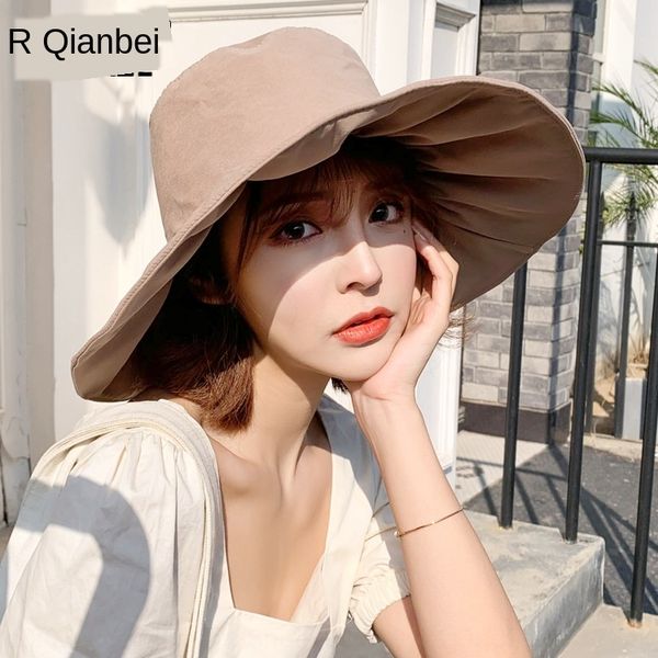 vmztj net red fisherman female summer korean fisherman sunscreen sunscreen style fashionable all-match face uv-proof hat big edge sun-proof, Blue;gray
vmztj net red fisherman female summer korean fisherman sunscreen sunscreen style fashionable all-match face uv-proof hat big edge sun-proof, Blue;gray