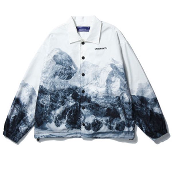 harajuku mens jackets and coats snow mountain digital print loose turn-down collar streetwear 2020 autumn fashion hip hop coats, Black;brown
harajuku mens jackets and coats snow mountain digital print loose turn-down collar streetwear 2020 autumn fashion hip hop coats, Black;brown