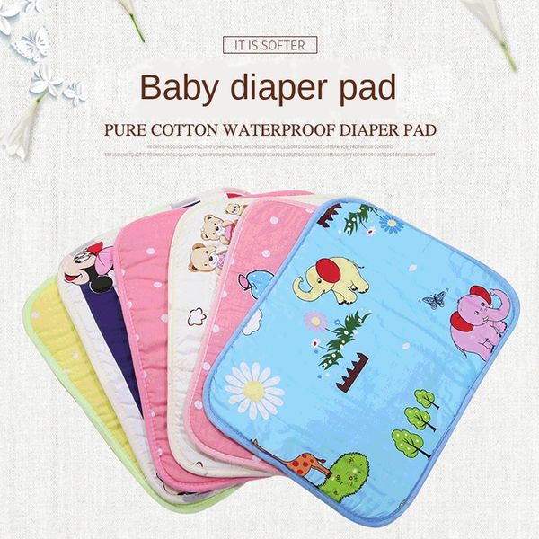 newborn cotton cartoon baby diaper pad waterproof breathable washable diaper pad more than 25*35 sizes
newborn cotton cartoon baby diaper pad waterproof breathable washable diaper pad more than 25*35 sizes