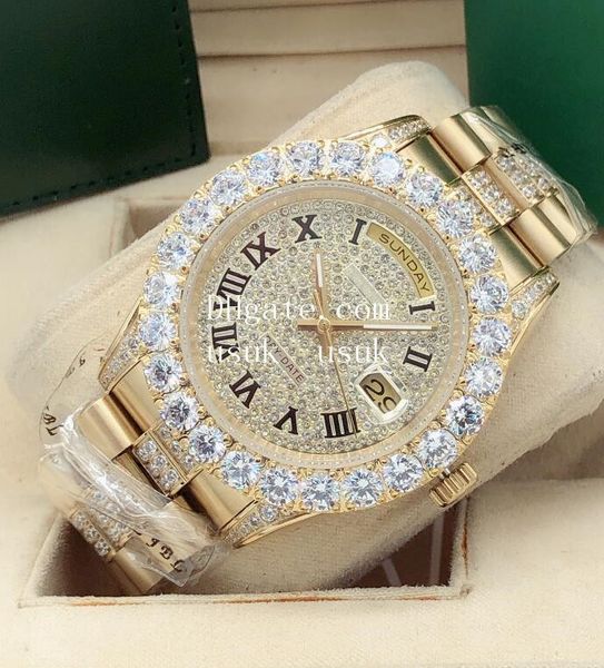luxury watches 9 style datejust ii 43mm 228349 116300 full iced vs bigger diamond automatic fashion men's watches wristwatch, Slivery;brown
luxury watches 9 style datejust ii 43mm 228349 116300 full iced vs bigger diamond automatic fashion men's watches wristwatch, Slivery;brown