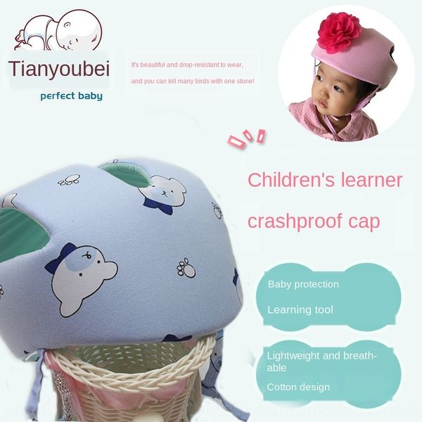 cwtn1 youbei baby anti-fall head toddler hat baby head protection learn to sit anti-collision four seasons breathable safety safety helmet a, Blue;gray
cwtn1 youbei baby anti-fall head toddler hat baby head protection learn to sit anti-collision four seasons breathable safety safety helmet a, Blue;gray