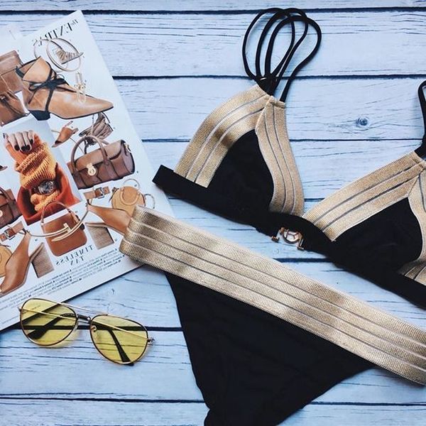 2020 gold patchwork bikini set polyester swimsuit women swimwear bikinis maillot de bain feme beachwear bathing suit biquinis, White;black
2020 gold patchwork bikini set polyester swimsuit women swimwear bikinis maillot de bain feme beachwear bathing suit biquinis, White;black