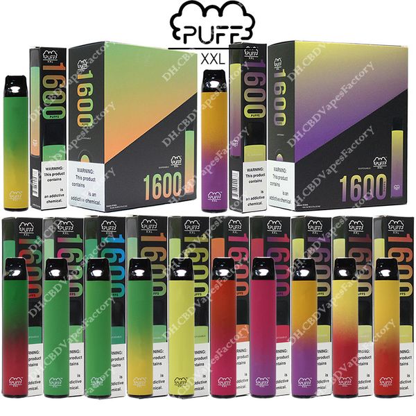 Новые СЛОЙКА XXL 1600 пуфы Хиты Одноразовые устройства Vape Pen Предварительно заполненные Испарения электронной сигареты сигареты Портативная система Starter Kit испарители
Новые СЛОЙКА XXL 1600 пуфы Хиты Одноразовые устройства Vape Pen Предварительно заполненные Испарения электронной сигареты сигареты Портативная система Starter Kit испарители
