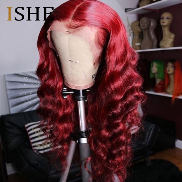 burgundy red 13x6 lace front human hair wig 99j colored loose curly human hair wigs for black women pre plucked remy 150 ishe
burgundy red 13x6 lace front human hair wig 99j colored loose curly human hair wigs for black women pre plucked remy 150 ishe