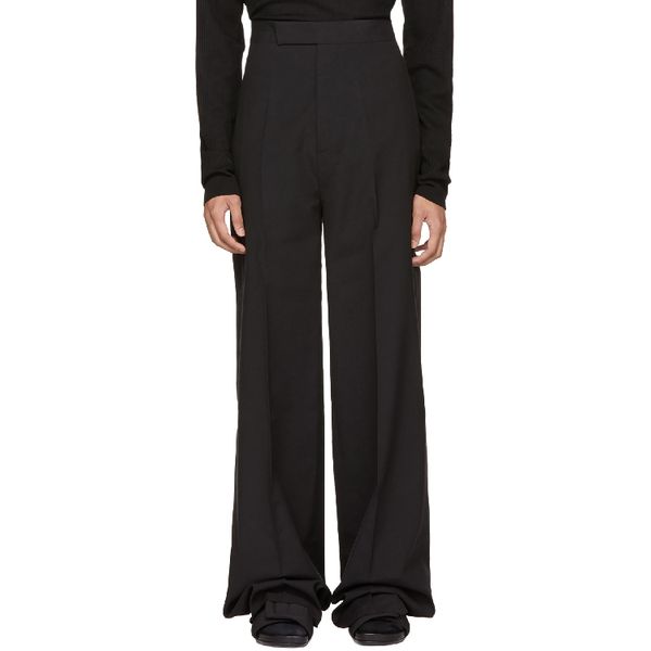 men vintage fashion streetwear loose casual straight suit pant male japan korea style trousers zipper full length midweight, Black
men vintage fashion streetwear loose casual straight suit pant male japan korea style trousers zipper full length midweight, Black