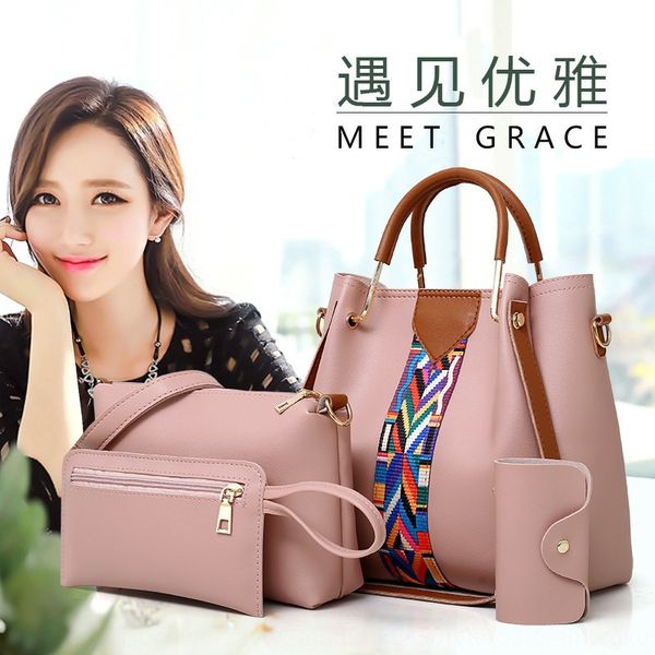 2020 new korean style fashion multi-piece women's portable single slant shoulder shoulder bag child bag bags
2020 new korean style fashion multi-piece women's portable single slant shoulder shoulder bag child bag bags