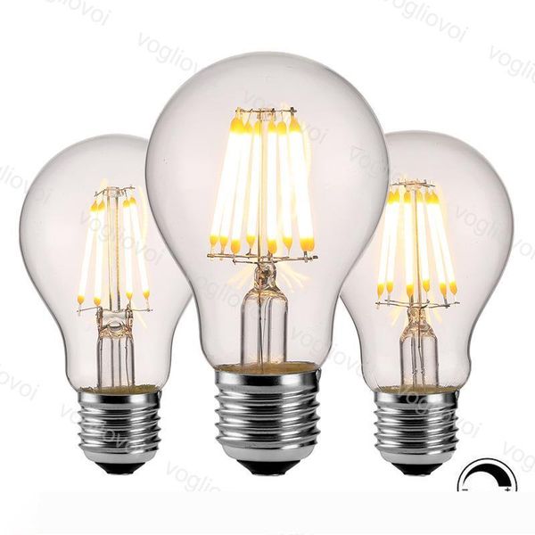 led bulbs a60 dimmable filament classic edsion retro creativity e27 4w 6w 8w cool white warm white for chandeliers pendant table lights dhl
led bulbs a60 dimmable filament classic edsion retro creativity e27 4w 6w 8w cool white warm white for chandeliers pendant table lights dhl