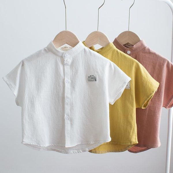 wvdfm boy's shirt short-sleeved summer new korean style tong chen shan cotton linen tong chen shan children's half-sleeved cotton, White;black
wvdfm boy's shirt short-sleeved summer new korean style tong chen shan cotton linen tong chen shan children's half-sleeved cotton, White;black