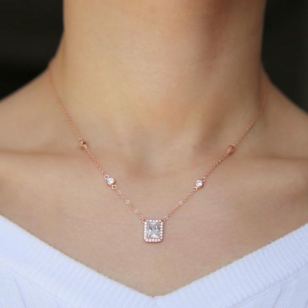 rose gold color square sparking cubic zirconia 925 sterling silver cz station delicate wedding gift women girl silver necklace
rose gold color square sparking cubic zirconia 925 sterling silver cz station delicate wedding gift women girl silver necklace