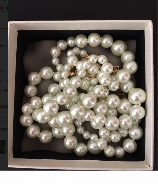 fashion pearl bead necklace for women pendant necklace for wedding jewelry 3 c crystal long necklaces, Silver
fashion pearl bead necklace for women pendant necklace for wedding jewelry 3 c crystal long necklaces, Silver