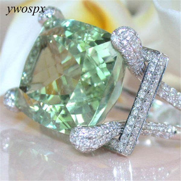 ywospx luxury green crystal silver color rings for women fashion statement jewelry zircon wedding cubic zirconia ring gifts y20, Golden;silver
ywospx luxury green crystal silver color rings for women fashion statement jewelry zircon wedding cubic zirconia ring gifts y20, Golden;silver