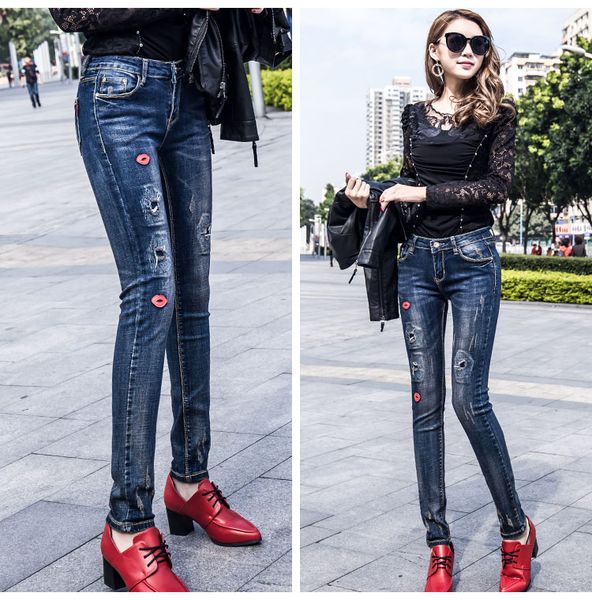 20s womens european and american style jeans fashion designer women pants blue color casual streetwear ladies jeans pants 26-31
20s womens european and american style jeans fashion designer women pants blue color casual streetwear ladies jeans pants 26-31