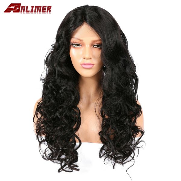 anlimer 13x6 lace front brazilian remy human hair wigs with baby hair pre plucked silky straight with bangs for women, Black
anlimer 13x6 lace front brazilian remy human hair wigs with baby hair pre plucked silky straight with bangs for women, Black