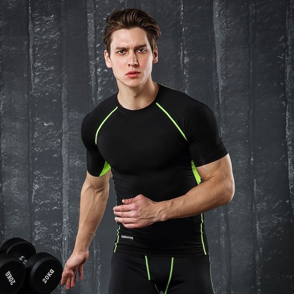 cvkvx glest tights men's round neck quick-drying light breathable fitness short sleeve men's running training tight pants t-shirt, Black
cvkvx glest tights men's round neck quick-drying light breathable fitness short sleeve men's running training tight pants t-shirt, Black