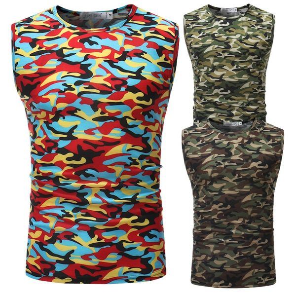 new style men ouma slim fit camouflage crew neck teenager sports versatile sleeveless vest fashion, Black;blue
new style men ouma slim fit camouflage crew neck teenager sports versatile sleeveless vest fashion, Black;blue
