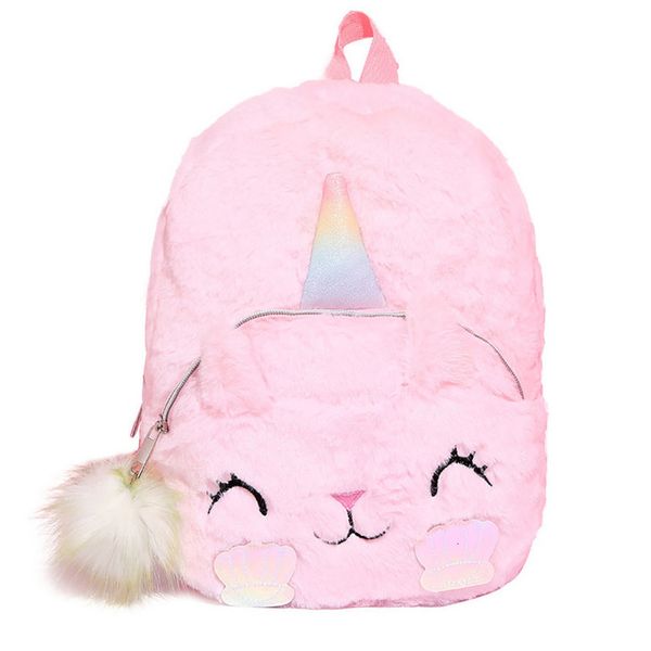 unicorns cartoon backpacks cute plush shoulder bag kindergarten schoolbag for teenager girl travel fashion pink backpack
unicorns cartoon backpacks cute plush shoulder bag kindergarten schoolbag for teenager girl travel fashion pink backpack
