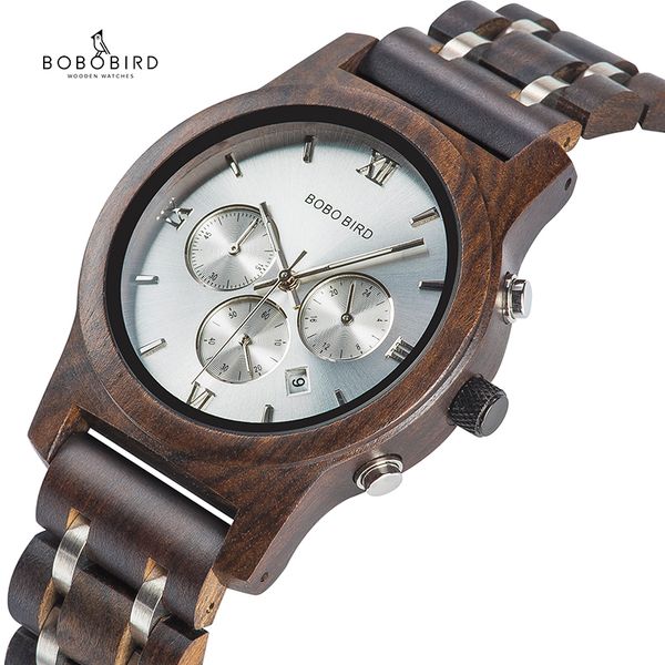 customized name watch bobobird wood men wrist watches quartz chronograph clock relogio masculino with gift box bracelet v-p19-3, Slivery;brown
customized name watch bobobird wood men wrist watches quartz chronograph clock relogio masculino with gift box bracelet v-p19-3, Slivery;brown