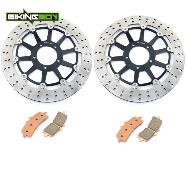 bikingboy for 848 evo 850 2011 2012 2013 front brake discs rotors disks pads motorcycle replacement wave round 320mm set
bikingboy for 848 evo 850 2011 2012 2013 front brake discs rotors disks pads motorcycle replacement wave round 320mm set
