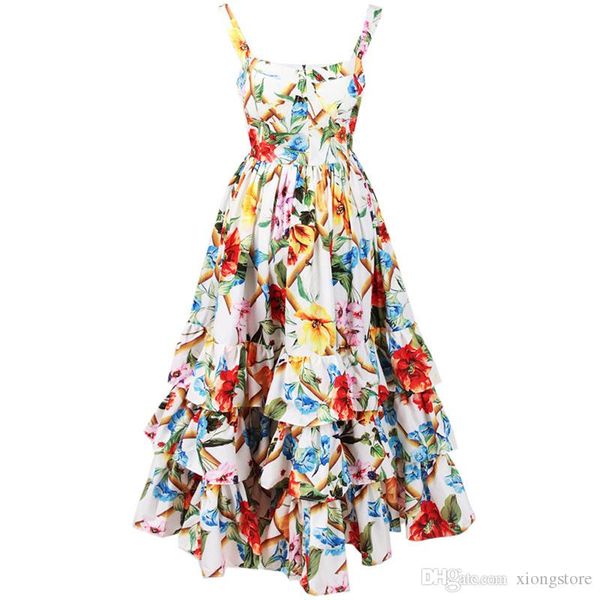 2019 elegant summer dresses women floral print ruffle spaghetti strap midi dress sweet party dress vestido robe femme, Black;gray
2019 elegant summer dresses women floral print ruffle spaghetti strap midi dress sweet party dress vestido robe femme, Black;gray