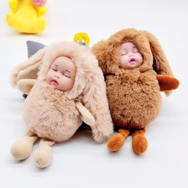 zober big size sleeping baby doll keychain ear pompom fake fur key chain car keyring women big ear key holder bag jewelry, Silver
zober big size sleeping baby doll keychain ear pompom fake fur key chain car keyring women big ear key holder bag jewelry, Silver