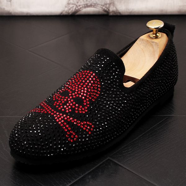 rhinestones shoes for man new arrival thick-soled flat shoes night club casual students hairstylist men sneaker lazy, Black
rhinestones shoes for man new arrival thick-soled flat shoes night club casual students hairstylist men sneaker lazy, Black