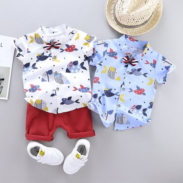 eudby boys summer suit 2020 new baby western children's shirt children's clothing style baby clothes 0 shirt two-piece set 1 trend 
eudby boys summer suit 2020 new baby western children's shirt children's clothing style baby clothes 0 shirt two-piece set 1 trend