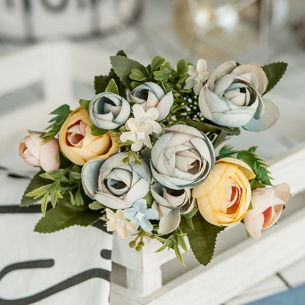 decorative flowers & wreaths 28cm/11in rose white silk camellia artificial bouquet 10 big head fake for home wedding decoration indoor
decorative flowers & wreaths 28cm/11in rose white silk camellia artificial bouquet 10 big head fake for home wedding decoration indoor