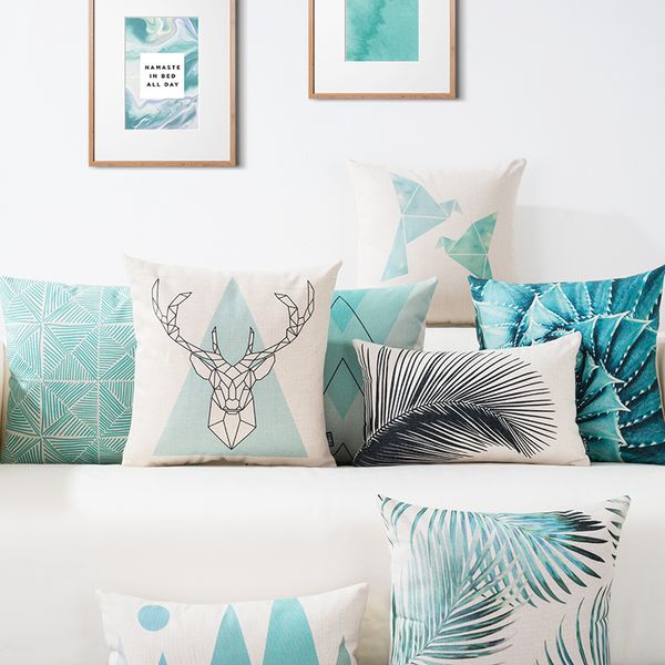 nordic blue geometric cushion cover geometry arrow deer pillow cover home decorative linen pillow case sofa chair waist
nordic blue geometric cushion cover geometry arrow deer pillow cover home decorative linen pillow case sofa chair waist