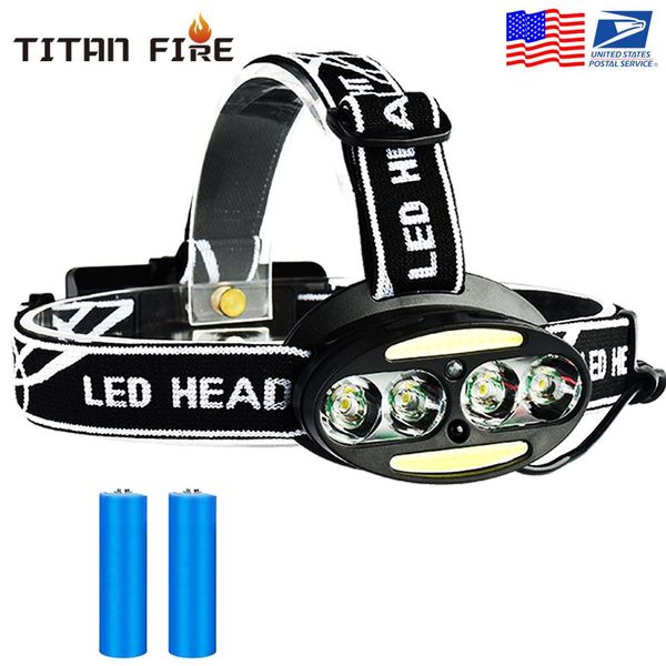inductive body motion sensor led head lamp light 4* t6+ 2*cob headlamp headlight by 18650 battery
inductive body motion sensor led head lamp light 4* t6+ 2*cob headlamp headlight by 18650 battery