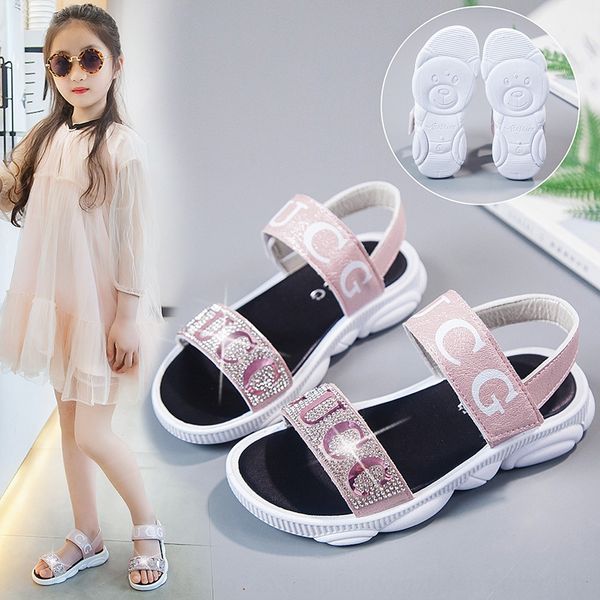 2020 new 2 girls sandals children's sandals little girl children's shoes women's fashion soft shoes, Black;red
2020 new 2 girls sandals children's sandals little girl children's shoes women's fashion soft shoes, Black;red