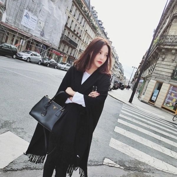 seasonal tassel cashmere scarf women's long autumn thickened oversized shawl dual-purpose warm warm cloak scarf cloak cloak, Blue;gray
seasonal tassel cashmere scarf women's long autumn thickened oversized shawl dual-purpose warm warm cloak scarf cloak cloak, Blue;gray