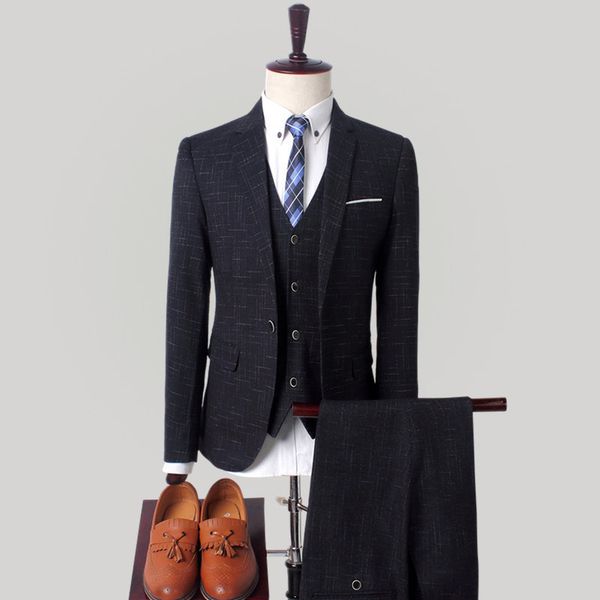 2020 "the groom's man wedding dress men's suit vocational english wind three-piece suit men cultivate morality, White;black
2020 "the groom's man wedding dress men's suit vocational english wind three-piece suit men cultivate morality, White;black