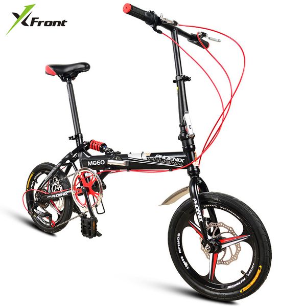 new brand carbon steel frame 14/16" one piece wheel 6 speed folding bike outdoor mbx bicicletas children lady's bicycle 
new brand carbon steel frame 14/16" one piece wheel 6 speed folding bike outdoor mbx bicicletas children lady's bicycle