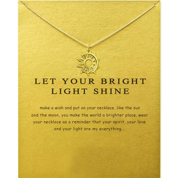 boho carved sun moon hollow fine necklace fashion gold color pearl card for women engagement gift wholesale, Silver
boho carved sun moon hollow fine necklace fashion gold color pearl card for women engagement gift wholesale, Silver