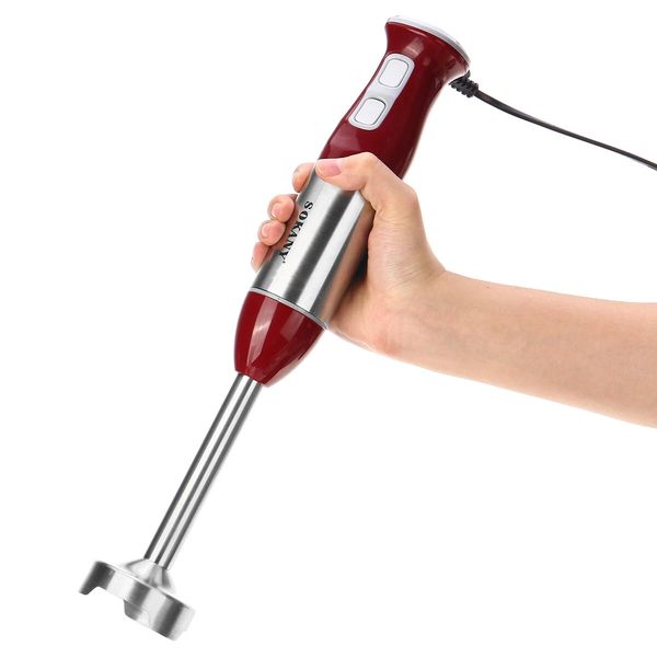 sokany 220v 700w electric stick hand blender mixer whisk baby food fruit grinder juicer
sokany 220v 700w electric stick hand blender mixer whisk baby food fruit grinder juicer