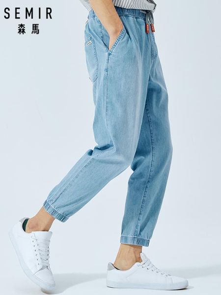 semir jeans men summer 2020 new closing mouth pants pants cotton young jogging nine points tide, Blue
semir jeans men summer 2020 new closing mouth pants pants cotton young jogging nine points tide, Blue