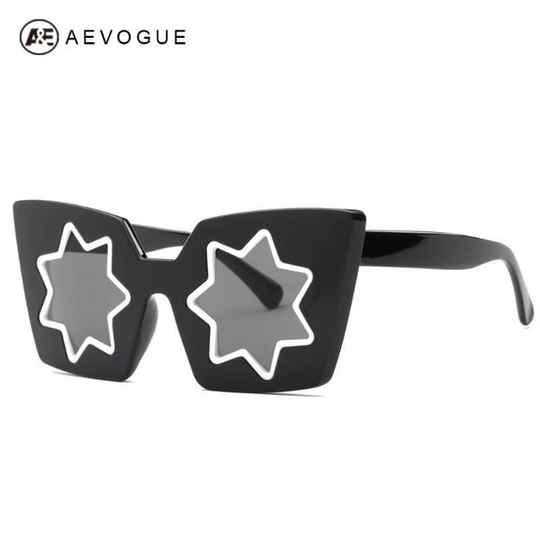 aevogue sunglasses women brand designer cat eye sun glasses vintage retro five-pointed star lens uv400 ae0403, White;black
aevogue sunglasses women brand designer cat eye sun glasses vintage retro five-pointed star lens uv400 ae0403, White;black