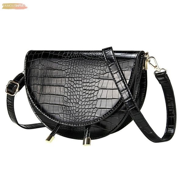 crocodile pattern crossbody bags for women half round messenger bag pu leather handbags women bags designer shoulder bag
crocodile pattern crossbody bags for women half round messenger bag pu leather handbags women bags designer shoulder bag