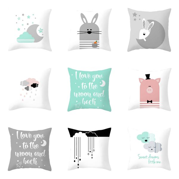 lychee cartoon clouds print pillow case rabbit letter pattern polyester square 45x45cm pillow cover home decorative pillowcase
lychee cartoon clouds print pillow case rabbit letter pattern polyester square 45x45cm pillow cover home decorative pillowcase