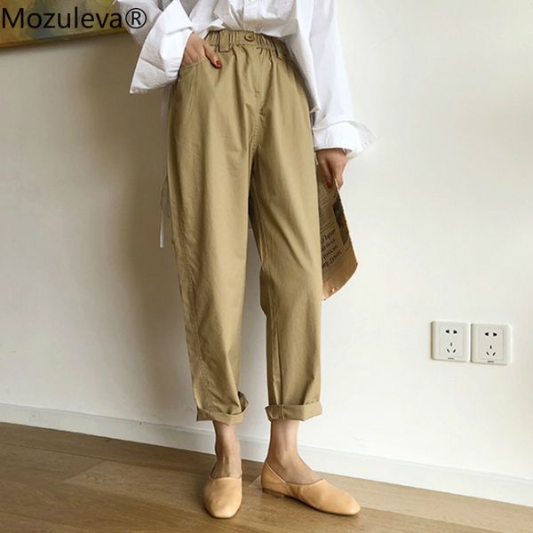 mozuleva 2020 elastic high waist pockets wide-legged pants oversize loose long pants autumn winter solid female straight trouser, Black;white
mozuleva 2020 elastic high waist pockets wide-legged pants oversize loose long pants autumn winter solid female straight trouser, Black;white