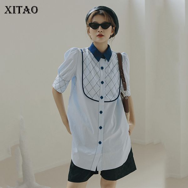 xitao single breast blouse fashion new women patchwork 2020 autumn patchwork puff sleeve goddess fan casual style shirt zp1544, White
xitao single breast blouse fashion new women patchwork 2020 autumn patchwork puff sleeve goddess fan casual style shirt zp1544, White